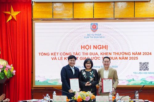 Cụm Thi đua số II: Phát động và triển khai thực chất, hiệu quả phong trào thi đua Bộ, ngành Tư pháp