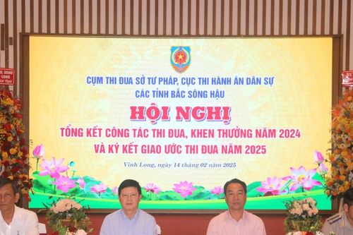 Cụm Thi đua các tỉnh Bắc sông Hậu (Bộ Tư pháp): Cần gắn phong trào thi đua với đổi mới phương thức hoạt động để nâng cao hiệu quả công tác