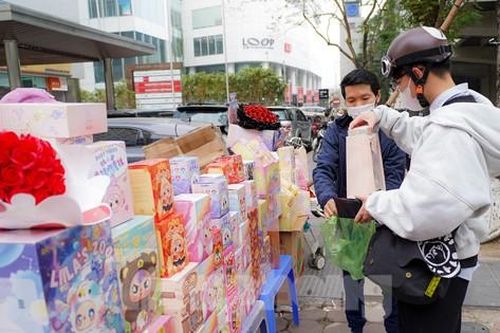 Giới trẻ săn túi mù Baby Three, hoa tulip trồng chậu tặng người yêu ngày Valentine