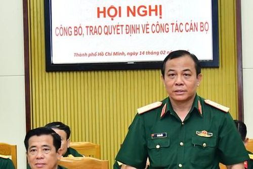 Thiếu tướng Vũ Văn Điền giữ chức Tư lệnh Bộ Tư lệnh TPHCM