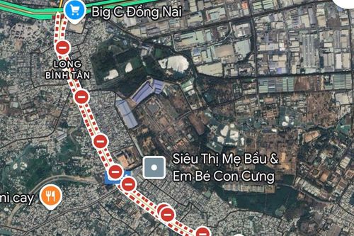 Tài xế gặp khó vì Google Maps báo nhầm quốc lộ 51 bị cấm lưu thông