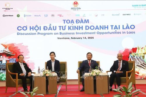 Tọa đàm cơ hội đầu tư kinh doanh tại Lào cho các doanh nghiệp Việt Nam