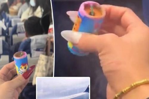 Đi máy bay, nữ hành khách tái mặt khi phát hiện thứ đáng sợ