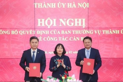 Nhân sự 13/2: Thành ủy Hà Nội có nhiều nhân sự mới