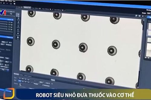 Robot siêu nhỏ đưa thuốc vào cơ thể