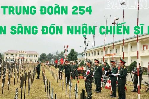 Trung đoàn 254 sẵn sàng đón nhận chiến sĩ mới