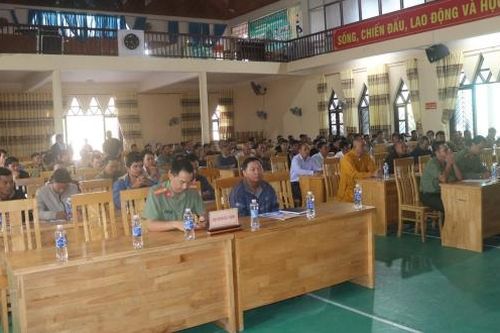 Đam Rông tập huấn công tác phòng, chống khủng bố