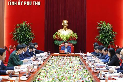 Hội nghị Ban Thường vụ Tỉnh ủy