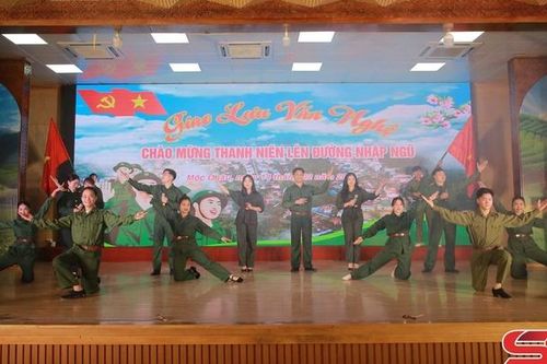Các hoạt động chào mừng tân binh lên đường nhập ngũ
