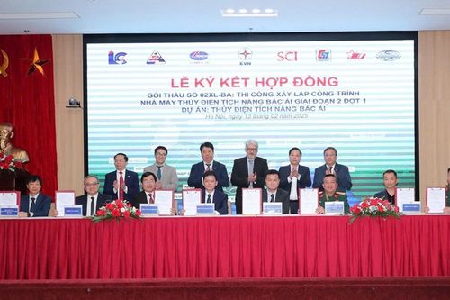 Liên danh nhà thầu trong nước trúng thầu dự án thủy điện tích năng đầu tiên tại Việt Nam