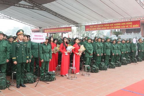 Thái Bình: 3.086 công dân nhập ngũ năm 2025