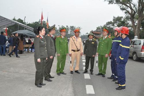 Bảo đảm ANTT cho lễ hội mùa xuân Côn Sơn – Kiếp Bạc năm 2025