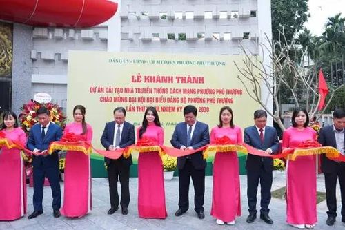 Hoàn thành cải tạo nhà truyền thống cách mạng phường Phú Thượng