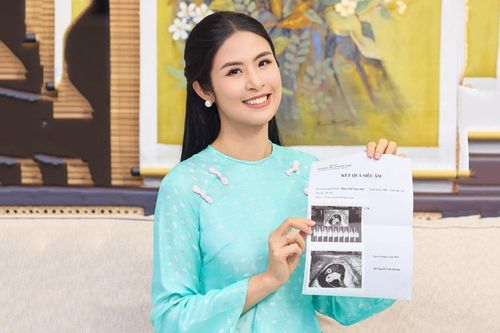 Hoa hậu Ngọc Hân mang thai sau 6 năm kết hôn