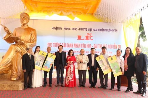 Huyện Thường Tín triển khai đúc tượng đài Danh nhân văn hóa - Đại thi hào Nguyễn Du