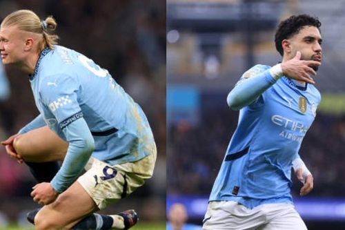 Haaland bị đau rời sân, Pep Guardiola lo lắng dù tân binh 59 triệu bảng lập hat-trick