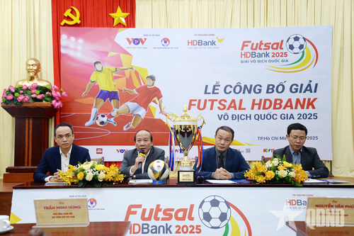 Giải Futsal HDBank vô địch Quốc gia năm 2025 có 8 đội tham dự