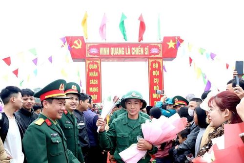 1000 thanh niên Hà Giang nhập ngũ