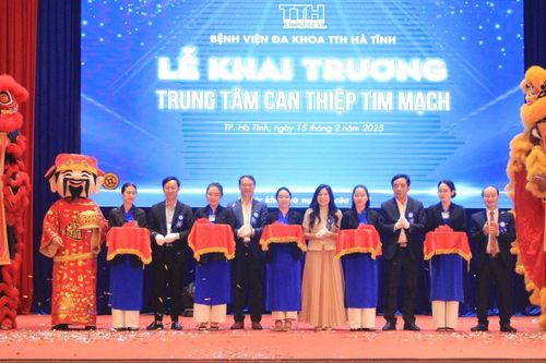 Bệnh viện TTH Hà Tĩnh khai trương trung tâm can thiệp tim mạch hiện đại