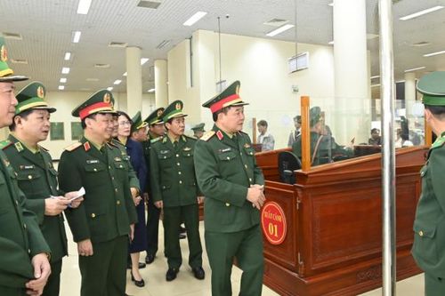 Đoàn công tác của Bộ Quốc phòng kiểm tra công tác cửa khẩu, đối ngoại tại Quảng Ninh