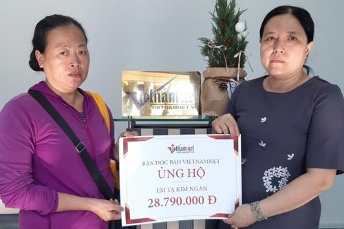 'Cảm ơn bạn đọc VietNamNet đã kịp thời giúp đỡ gia đình tôi'