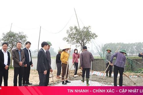 Hỗ trợ xây dựng đô thị văn minh ở thị trấn Thiên Cầm