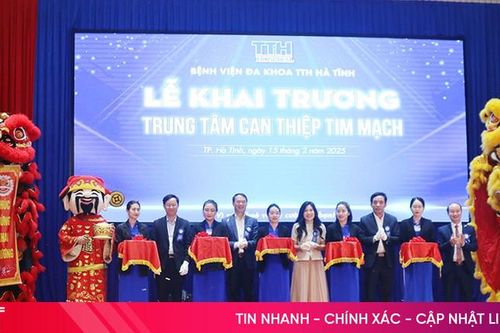 Khai trương Trung tâm Can thiệp tim mạch - Bệnh viện Đa khoa TTH Hà Tĩnh
