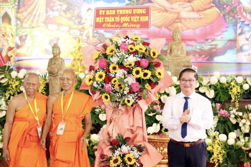 Khánh thành Chánh điện Học viện Phật giáo Nam tông Khmer