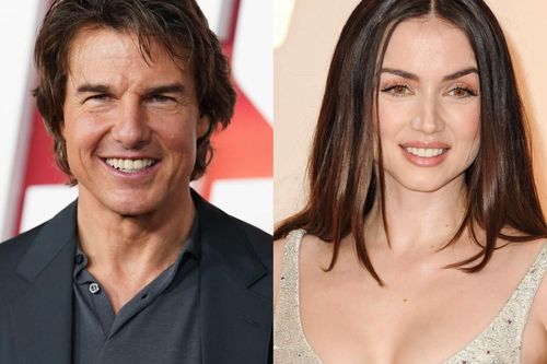 Tom Cruise ở bên Ana de Armas trong lễ Tình nhân