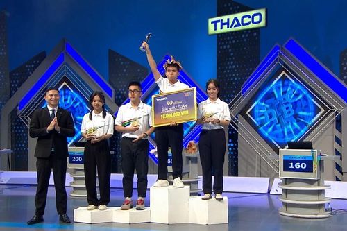 Sớm tạo lợi thế, nam sinh Thái Bình giành vòng nguyệt quế Olympia