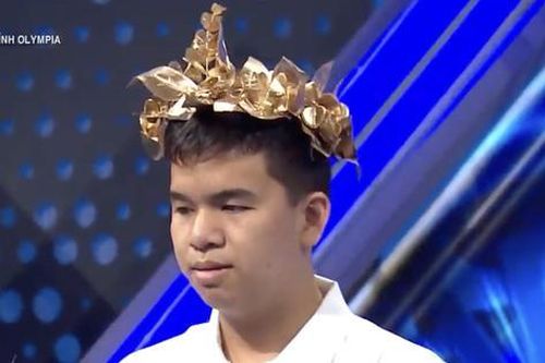Nam sinh Thái Bình giành vòng nguyệt quế Olympia với điểm số tròn trịa
