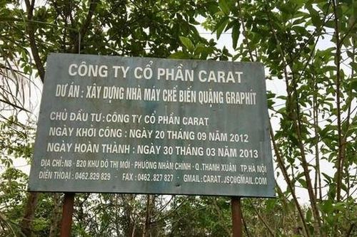Xem xét thu hồi mỏ than chì rộng hơn 100 ha tại Lào Cai