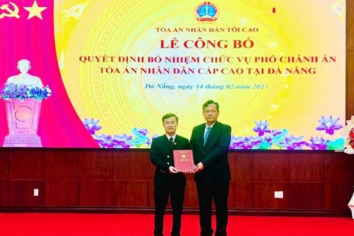 Bổ nhiệm Phó Chánh án TAND cấp cao tại Đà Nẵng