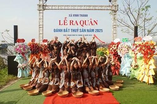 Vinh Thanh: Ra quân đánh bắt thủy sản năm 2025