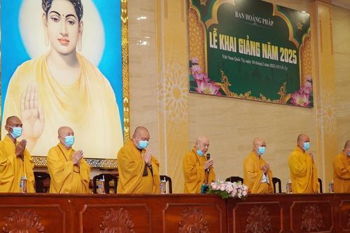 Lễ tổng khai giảng các đạo tràng tu học Phật tử tại TP.HCM
