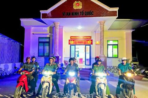 Tấm gương sáng trong bảo vệ an ninh trật tự