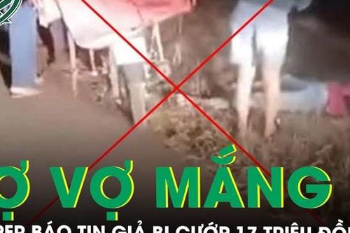 Sợ vợ mắng vì tiêu xài quá mức, shipper tạo hiện trường giả bị cướp 17 triệu