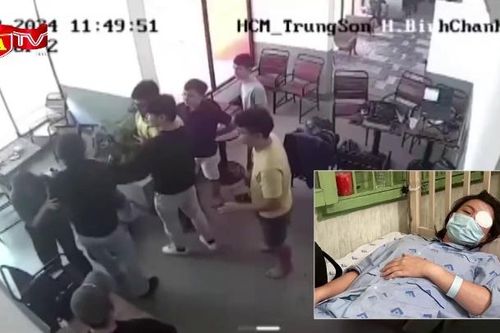 Khởi tố kẻ đánh bạn gái tại quán cà phê