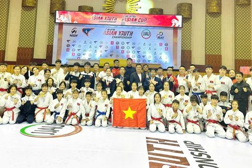 Đoàn jujitsu Việt Nam giành hạng 3 ở giải châu Á tại Thái Lan