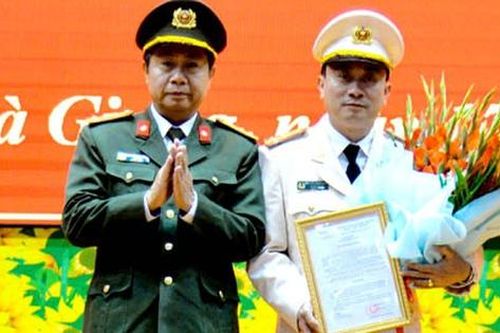 Bổ nhiệm Thượng tá, Trưởng phòng giữ chức Phó Giám đốc Công an tỉnh