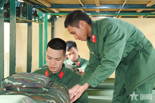 Bộ CHQS tỉnh Quảng Ninh: Chiến sĩ mới Trung đoàn 244 tự tin hòa nhập môi trường quân ngũ