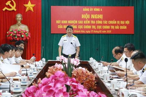 Vùng 4 Hải quân rút kinh nghiệm sau kiểm tra của Tổng cục Chính trị