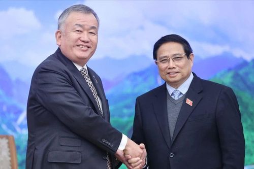 Thủ tướng Phạm Minh Chính tiếp chủ tịch tập đoàn vận tải hàng đầu Nhật Bản