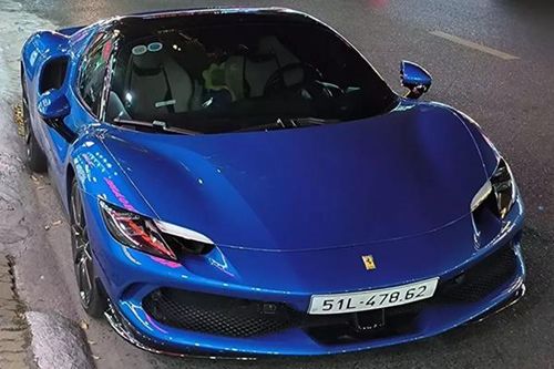 Ferrari 296 GTS hơn 23 tỷ của đại gia Việt 'phượt' biển Vũng Tàu