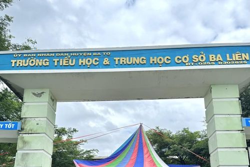 Quảng Ngãi: Nhà thầu nào vừa trúng gói thầu xây dựng trường Ba Liên?