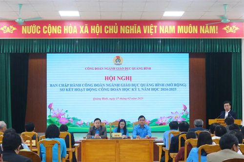 Nhiều dấu ấn nổi bật của Công đoàn ngành Giáo dục Quảng Bình