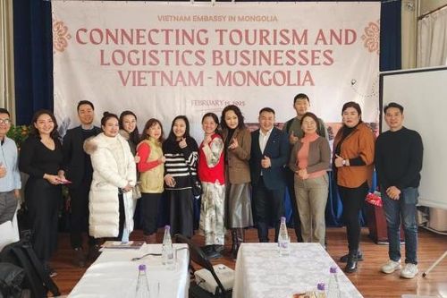 Kết nối doanh nghiệp Việt Nam và Mông Cổ trong lĩnh vực du lịch và logistics