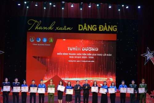 Tuyên dương 20 thanh niên Đất Mỏ tiêu biểu trong phong trào 'Thanh xuân dâng Đảng'