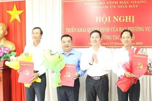 Điều động, phân công, chỉ định nhân sự ở Hậu Giang, Quảng Nam