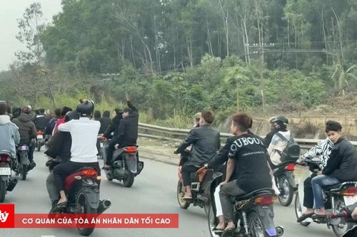 Xử lý nghiêm nhóm thanh thiếu niên đi xe máy dàn hàng ngang trên Quốc lộ 1A